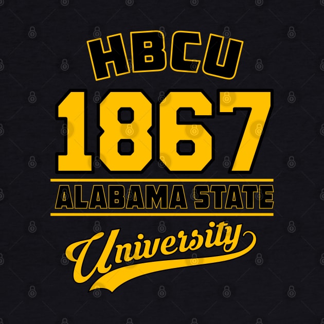 Alabama 1867 State University Vintage Style by HBCU Classic Apparel Co